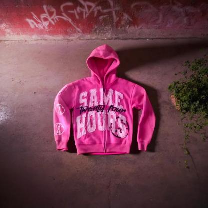 Unisex SAME HOURS Zip-Up Hoodie
