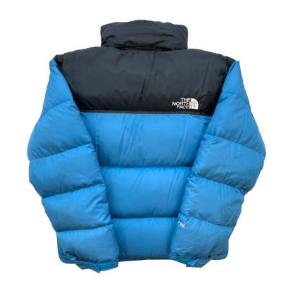 The North Face Baby Blue Puffer Jacket STAINED