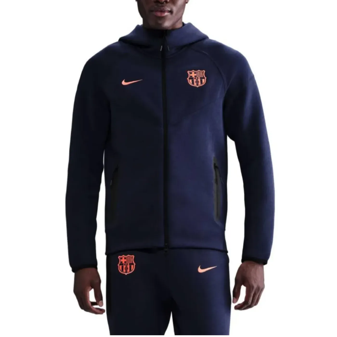 FC Barcelona UCL Tech Fleece presentation tracksuit 2025/26 - Nike