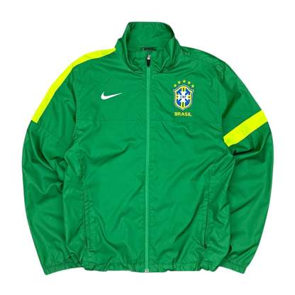  Brasil Rare Vintage 2013 Trackjacke Grün