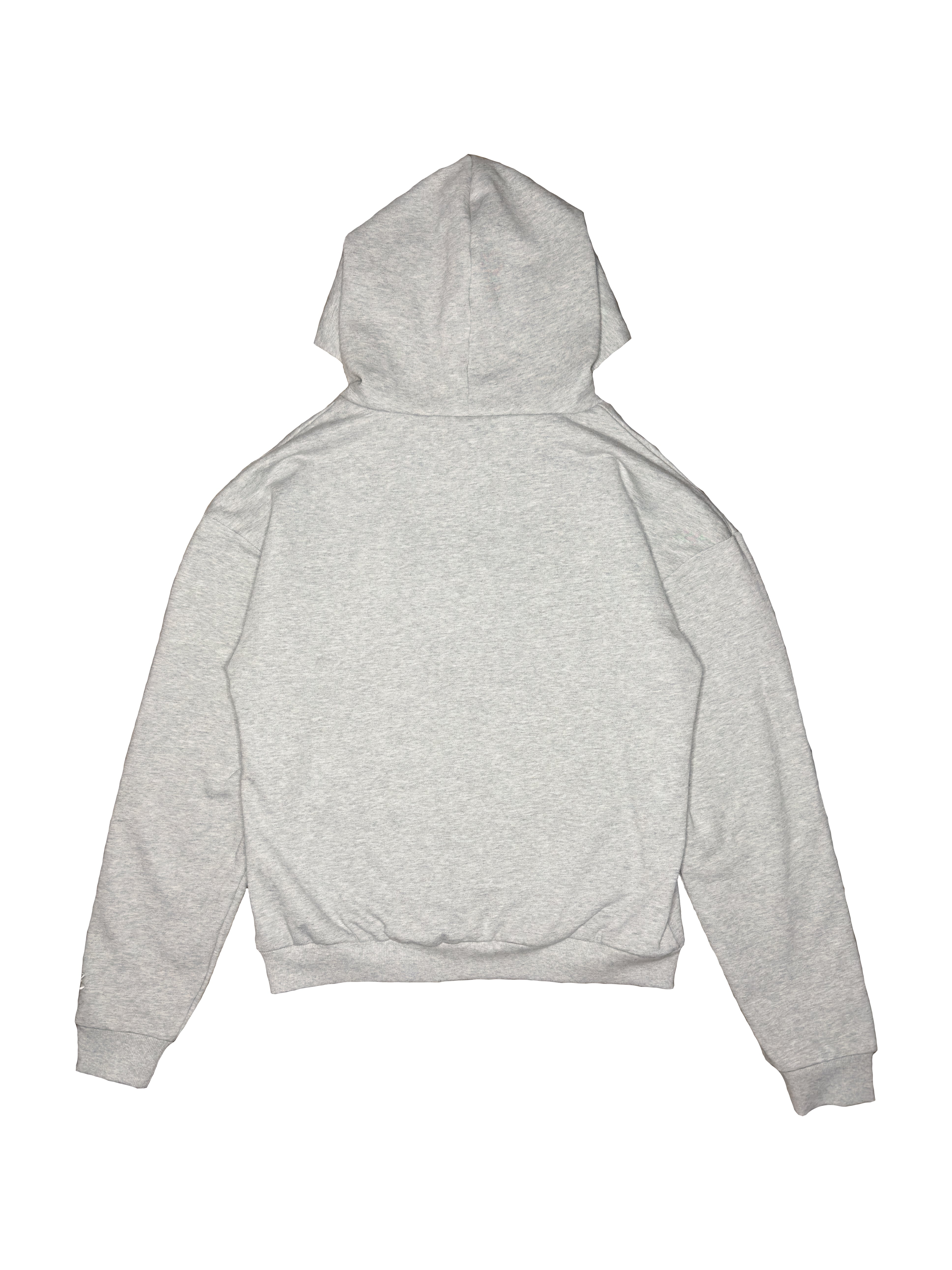 Reversible Plaid Hoodie - Grey