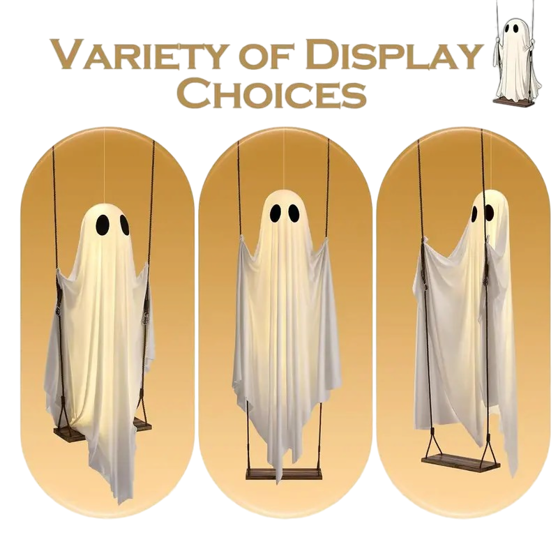 ✨ Halloween Special! 70% OFF – Spooky Ghost Swing Light ✨ 👉 Light Up Your Yard & Scare with Fun!