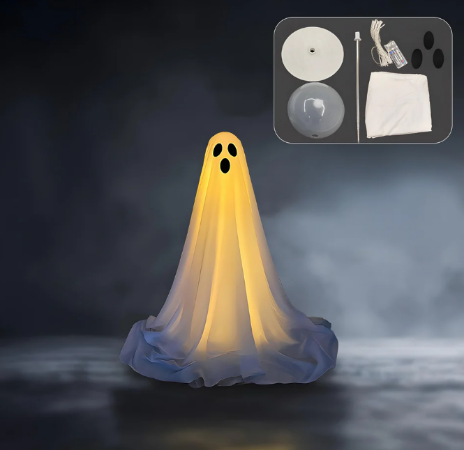 👻Spooky Early Bird Deals 50%OFF Fantasma Luminoso de Halloween - 50 × 40 cm