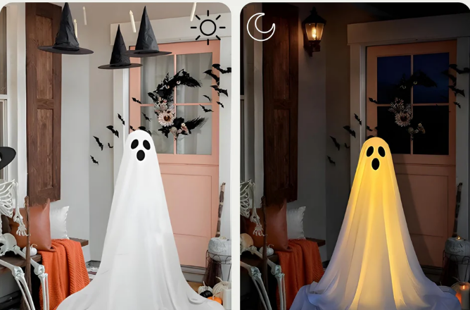 👻Spooky Early Bird Deals 50%OFF Fantasma Luminoso de Halloween - 50 × 40 cm