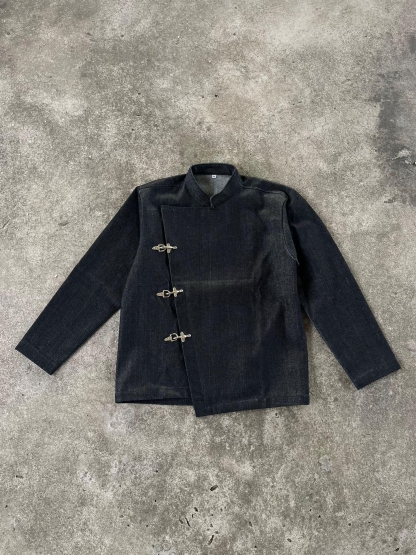 13.5OZ FIREMAN CLASP DENIM JACKET