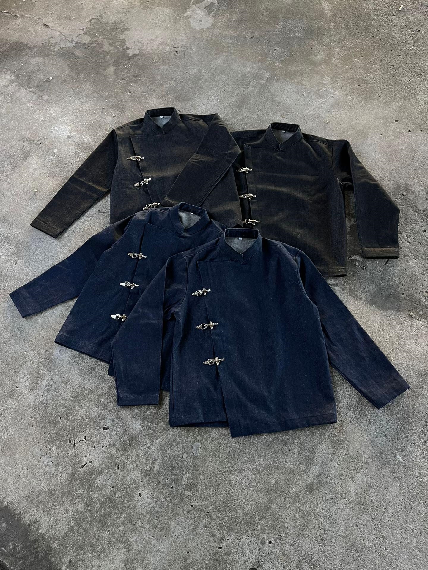 13.5OZ FIREMAN CLASP DENIM JACKET