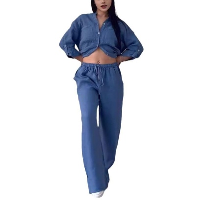 BUNDLEWEAR Casual Linen Ladies' Set