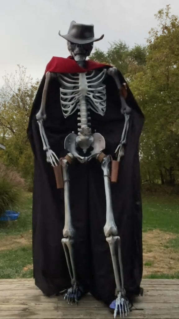 👻Spooky Early Bird Deals Halloween Skeleton Cowboy Dressup