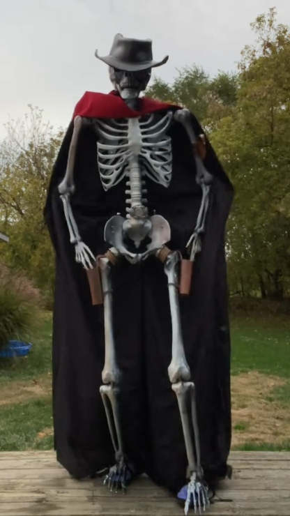 👻Spooky Early Bird Deals Halloween Skeleton Cowboy Dressup