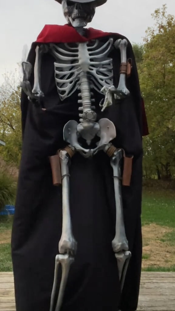 👻Spooky Early Bird Deals Halloween Skeleton Cowboy Dressup