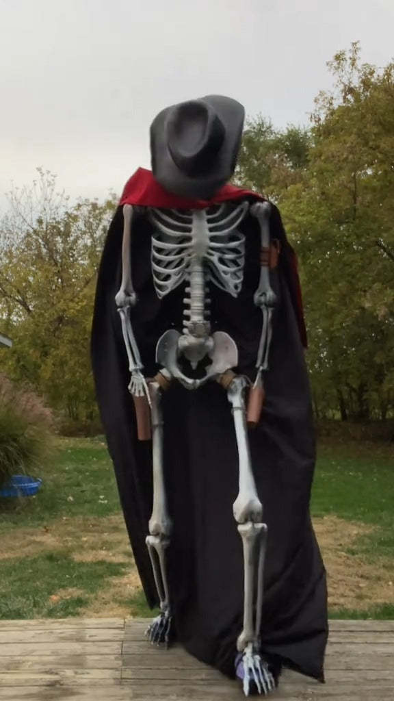 👻Spooky Early Bird Deals Halloween Skeleton Cowboy Dressup