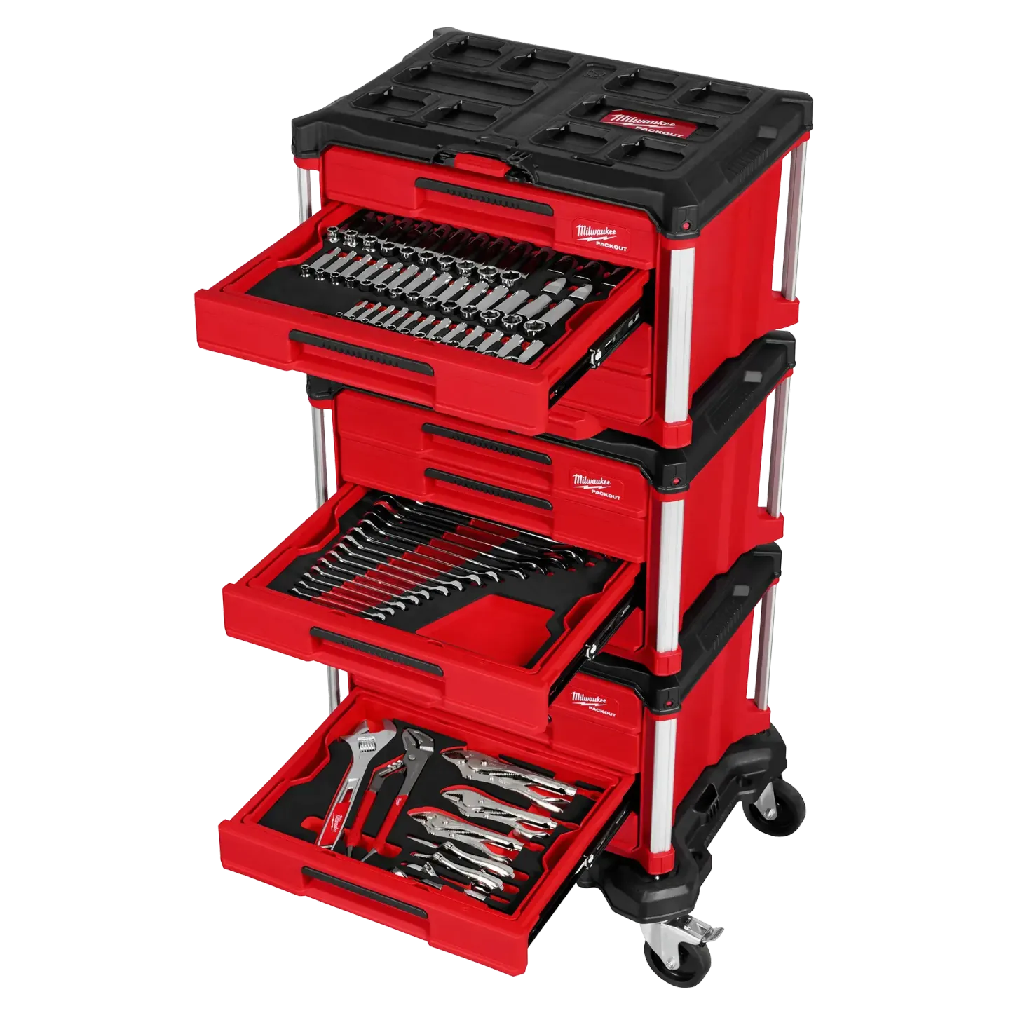 🔥🔥🔥Milwaukee Tool Master Mechanic 366 piece tool set