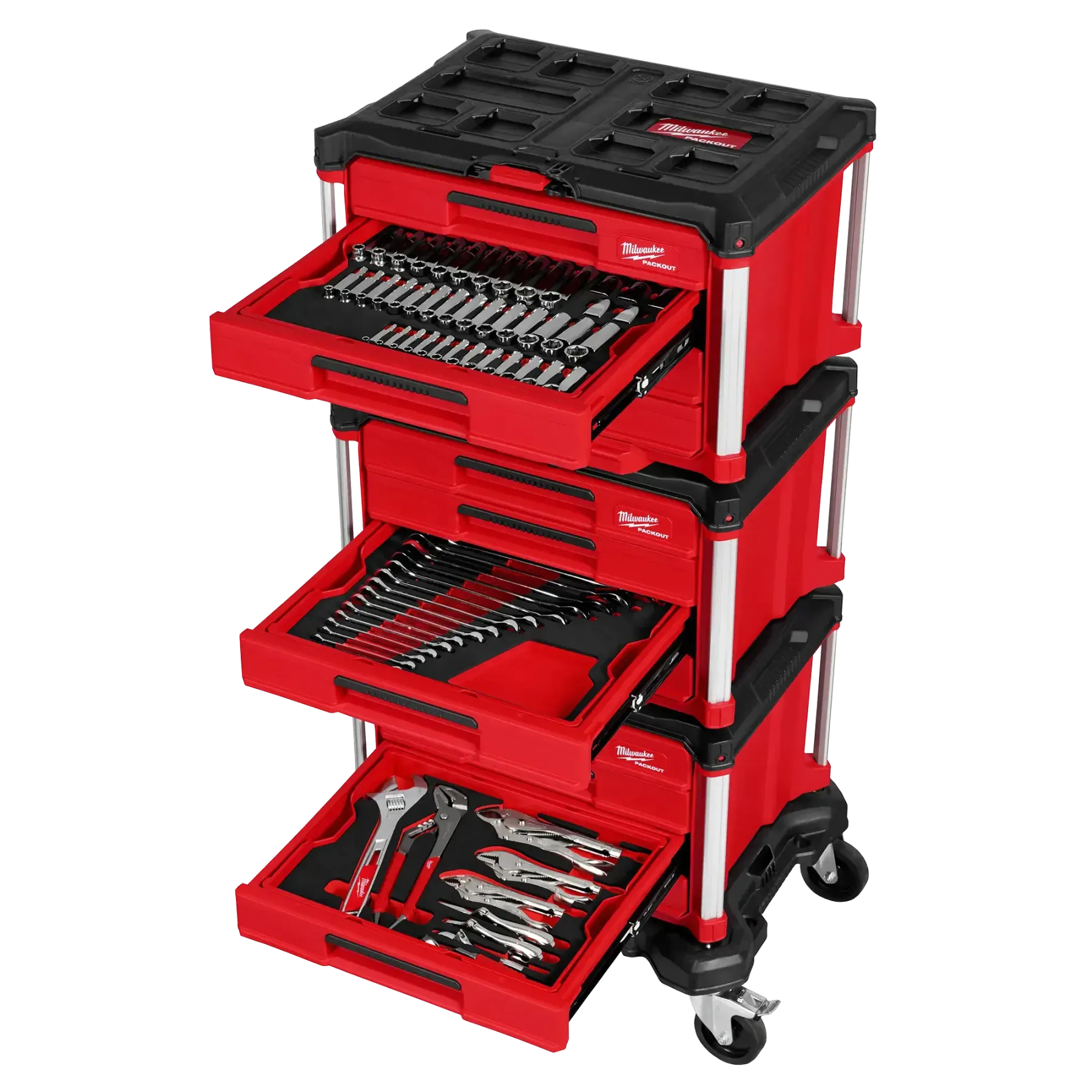 🔥🔥🔥Milwaukee Tool Master Mechanic 366 piece tool set