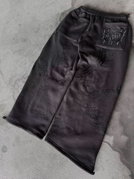 GHOUL ZIP+SWEATS (BLACK)