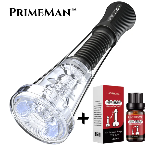 💥2025 Men’s New Technology 3-in-1 Vacuum Therapy – 👑PrimeMan™
