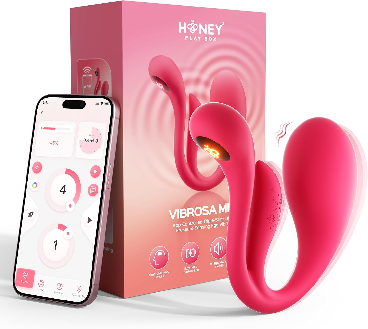 😈💦 Vibrosa Mini Wearable Vibrator 🔥 APP Control Couples Toy 💋 9 Vibration Modes