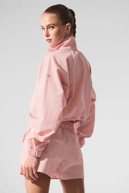 CROPPED 1/4 ZIP ALUMNI PULLOVER