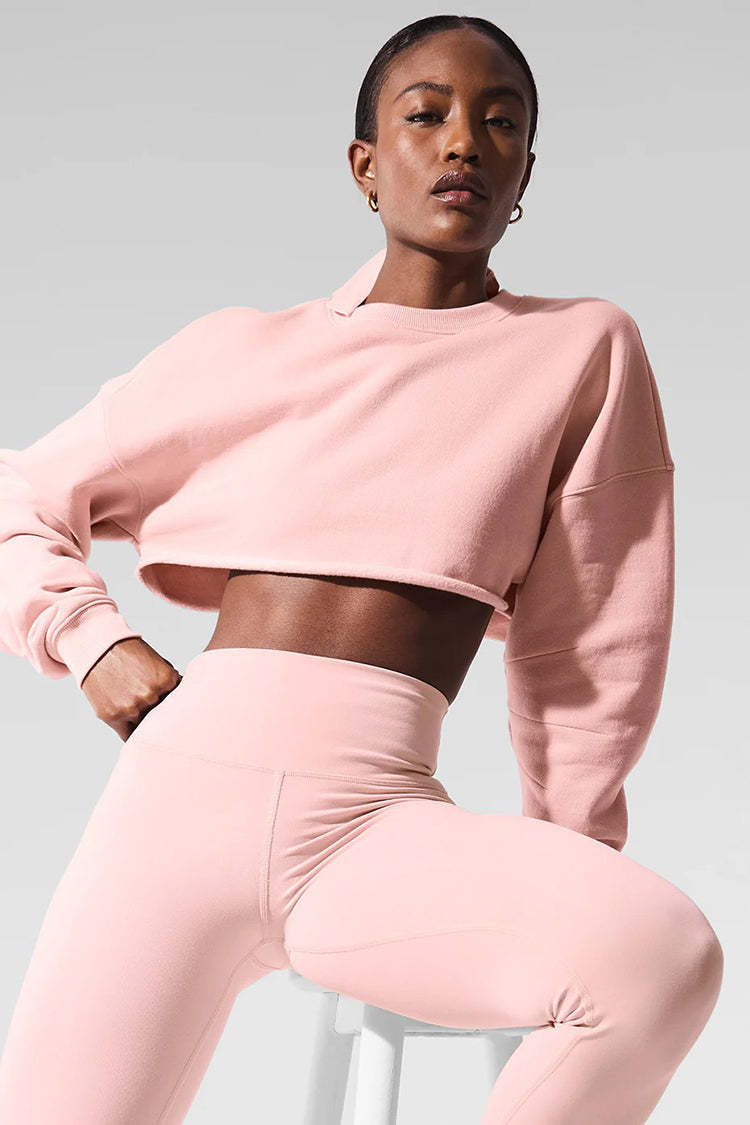 EXTREME CROPPED PULLOVER
