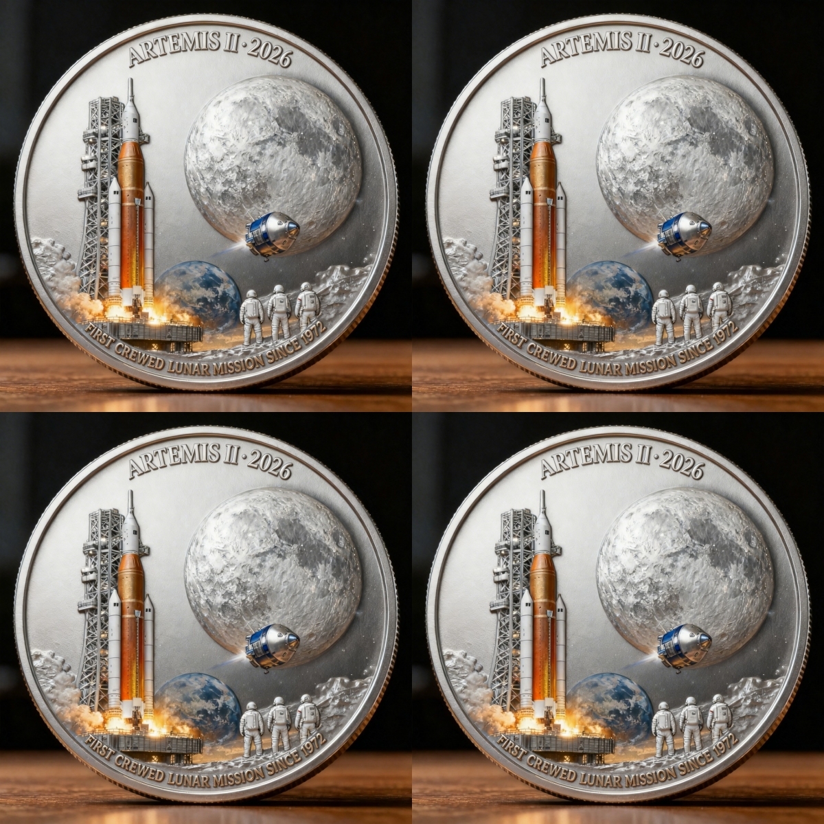🚀Flash Sale 60% OFF 🌕 Artemis II Lunar Mission Commemorative Coin