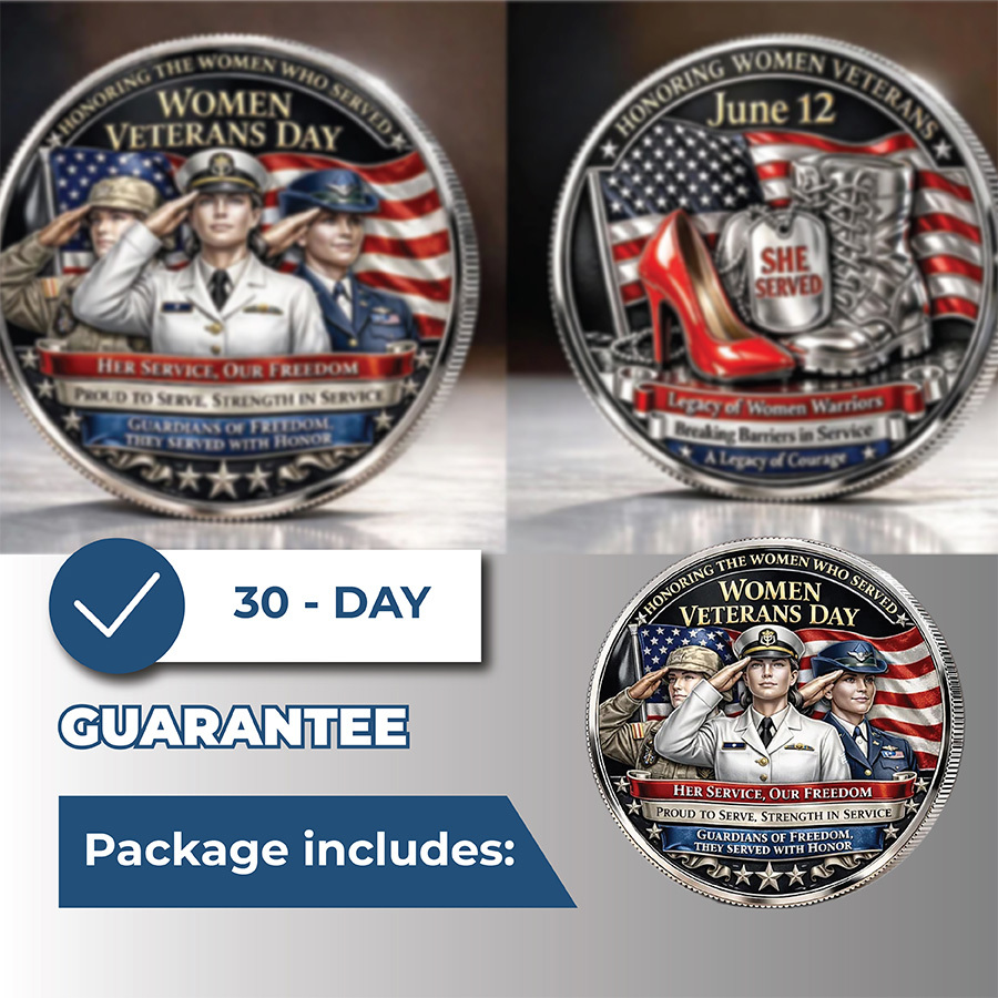 🔥Last Day 50% OFF🔥Women Veterans Day Commemorative Coin