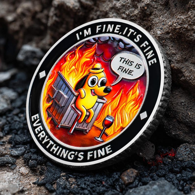 🏆Flash Sale 60% OFF - 🔥Dumpster Fire Challenge Coin