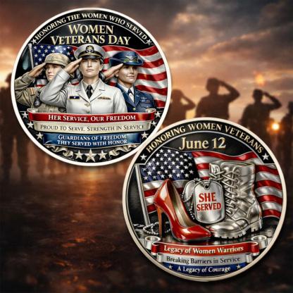 🔥Last Day 50% OFF🔥Women Veterans Day Commemorative Coin