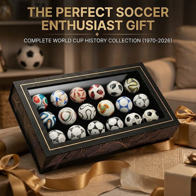 ⚽2026 World Cup Sale🔥 Up to 49% OFF! - 🏆 Handcrafted Mini Soccer Ball Collection (1970–2026)