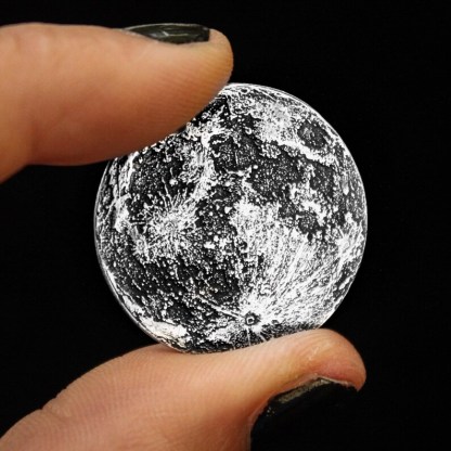 🏆Flash Sale 60% OFF🌑Silver Full Moon Coin