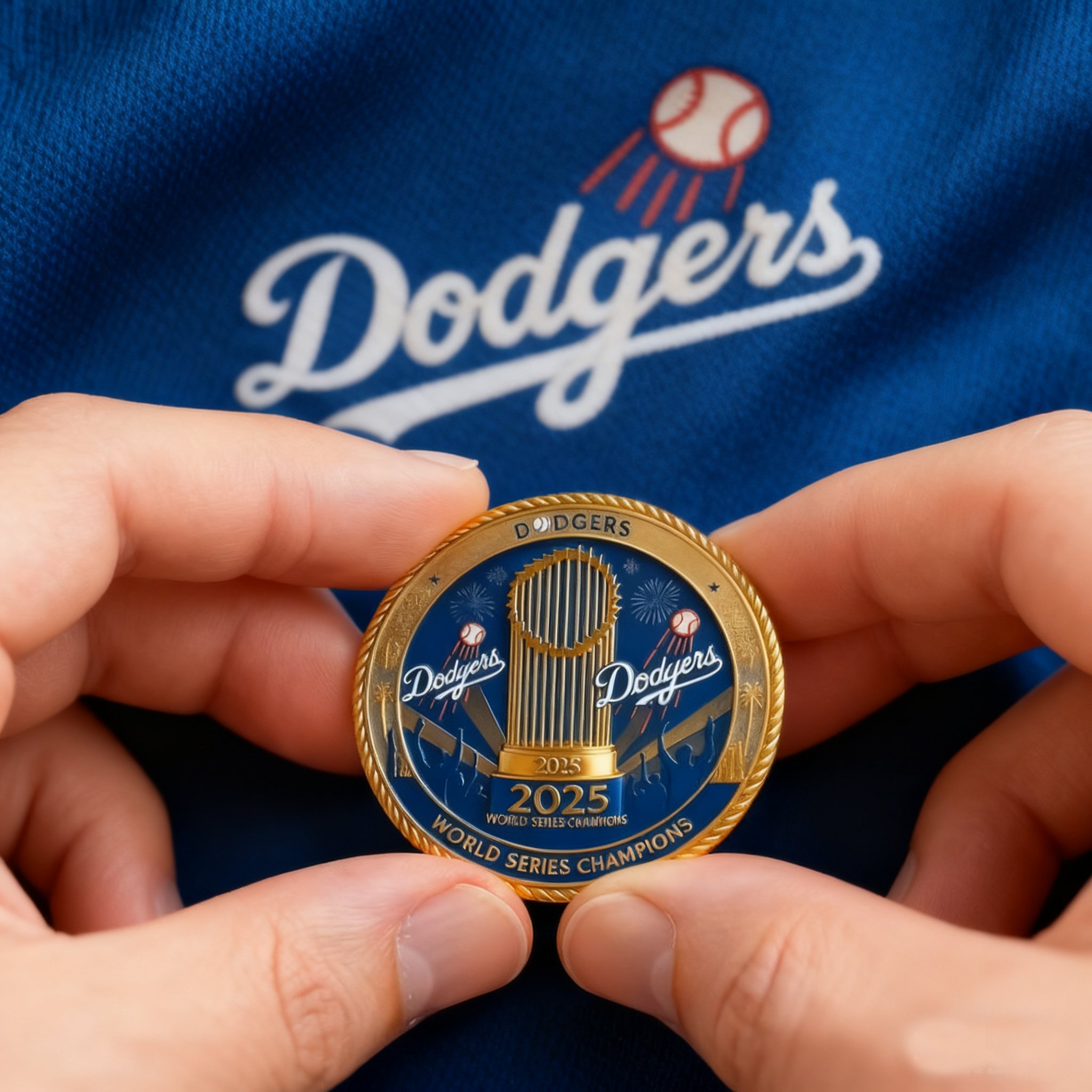 ⚾️Los Angeles Dodgers 2025 World Series Championship Commemorative Coin