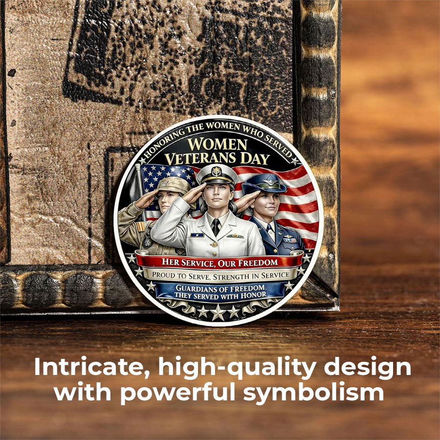 🔥Last Day 50% OFF🔥Women Veterans Day Commemorative Coin