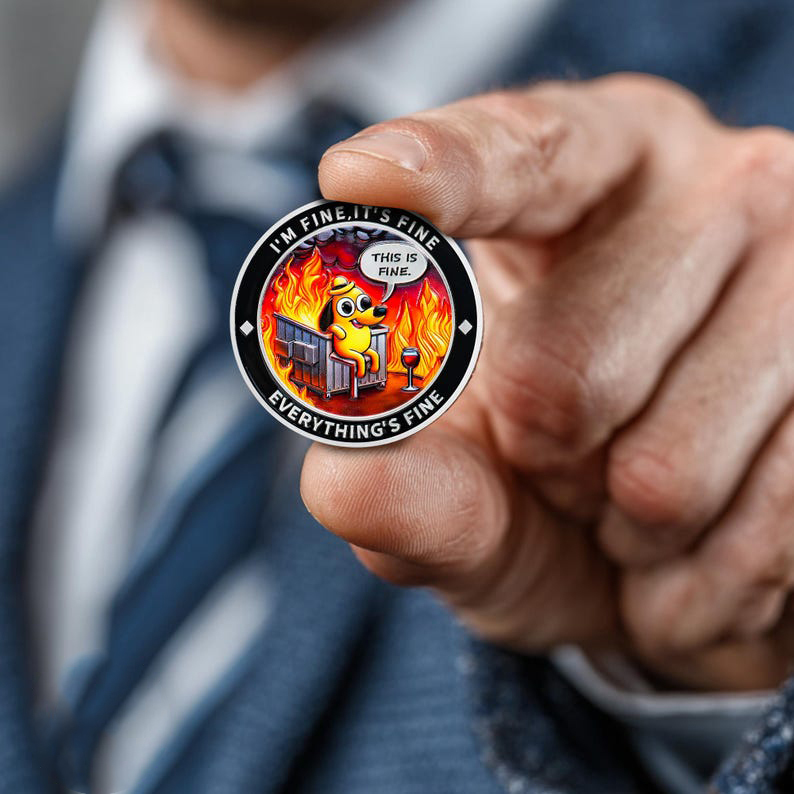 🏆Flash Sale 60% OFF - 🔥Dumpster Fire Challenge Coin