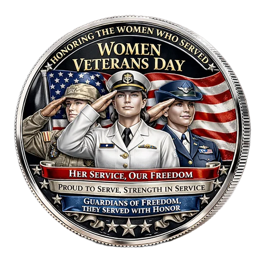 🔥Last Day 50% OFF🔥Women Veterans Day Commemorative Coin