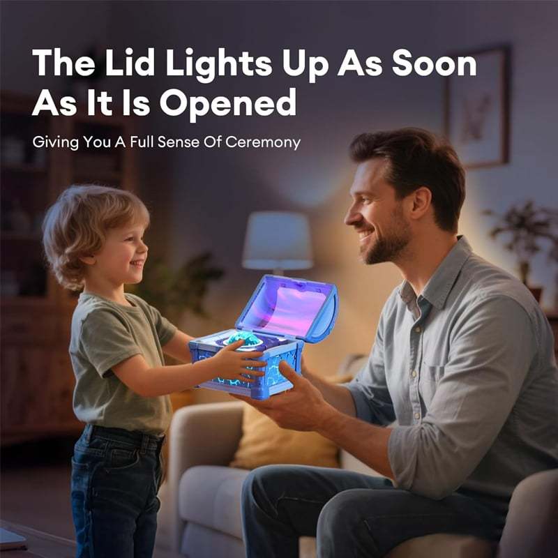 ⭐Treasure Chest Star Projector Lamp