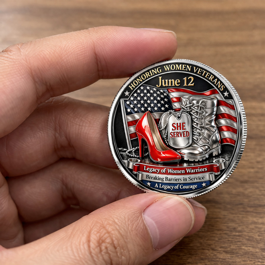 🔥Last Day 50% OFF🔥Women Veterans Day Commemorative Coin