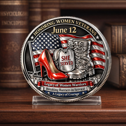🔥Last Day 50% OFF🔥Women Veterans Day Commemorative Coin