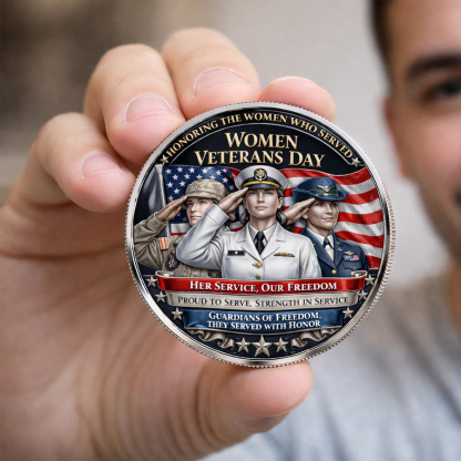 🔥Last Day 50% OFF🔥Women Veterans Day Commemorative Coin