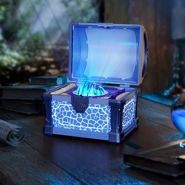 ⭐Treasure Chest Star Projector Lamp