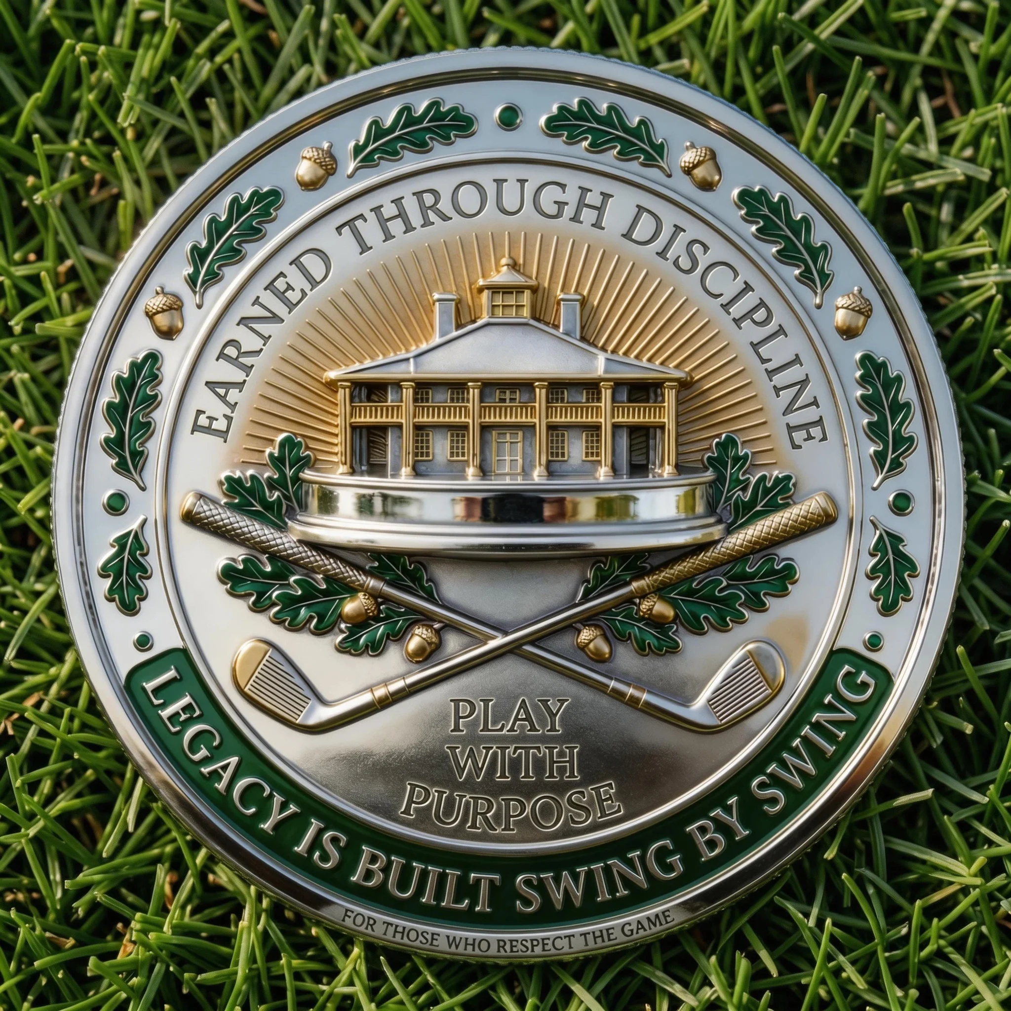 ⛳️Augusta Masters Legacy 3D Engraved Challenge Coin