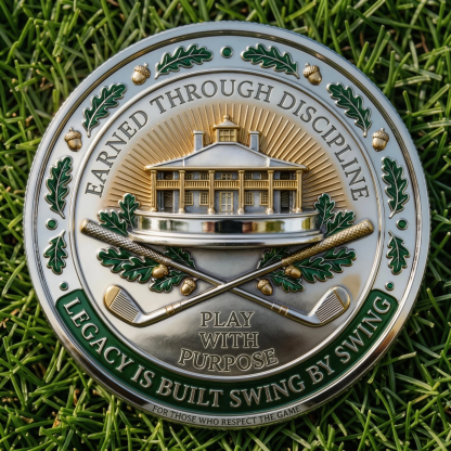 ⛳️Augusta Masters Legacy 3D Engraved Challenge Coin