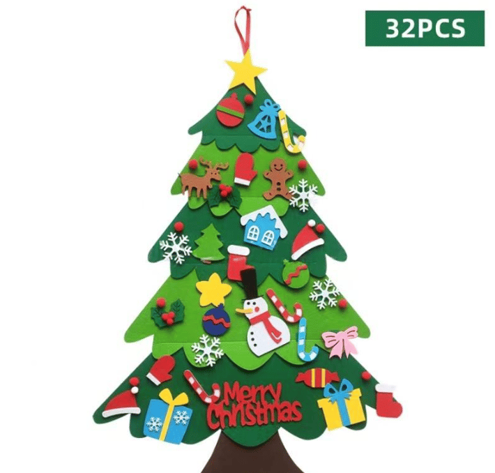 🎄DIY Felt Christmas Tree Set