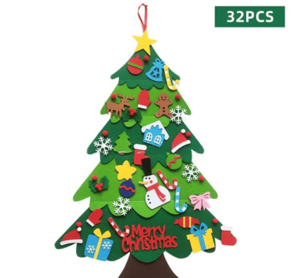 🎄DIY Felt Christmas Tree Set