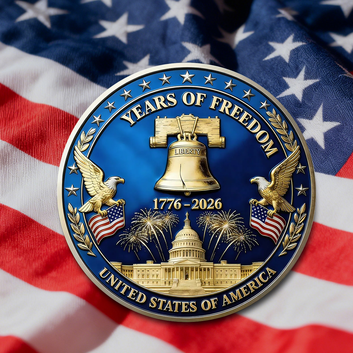 🏆New Year 60% OFF-250th Anniversary Commemorative Coin of American