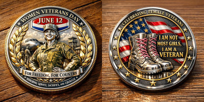Women Veterans Day Commemorative Coin