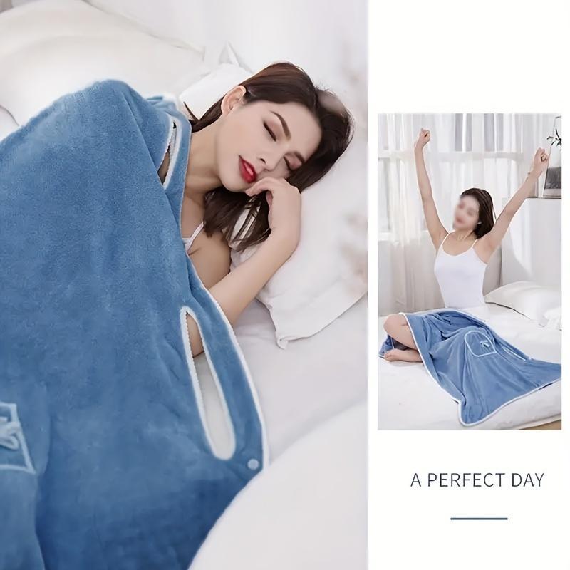 🔥HOT SALE 🎁Plus Size Women's Wearable Shower Skirt