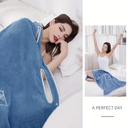 🔥HOT SALE 🎁Plus Size Women's Wearable Shower Skirt