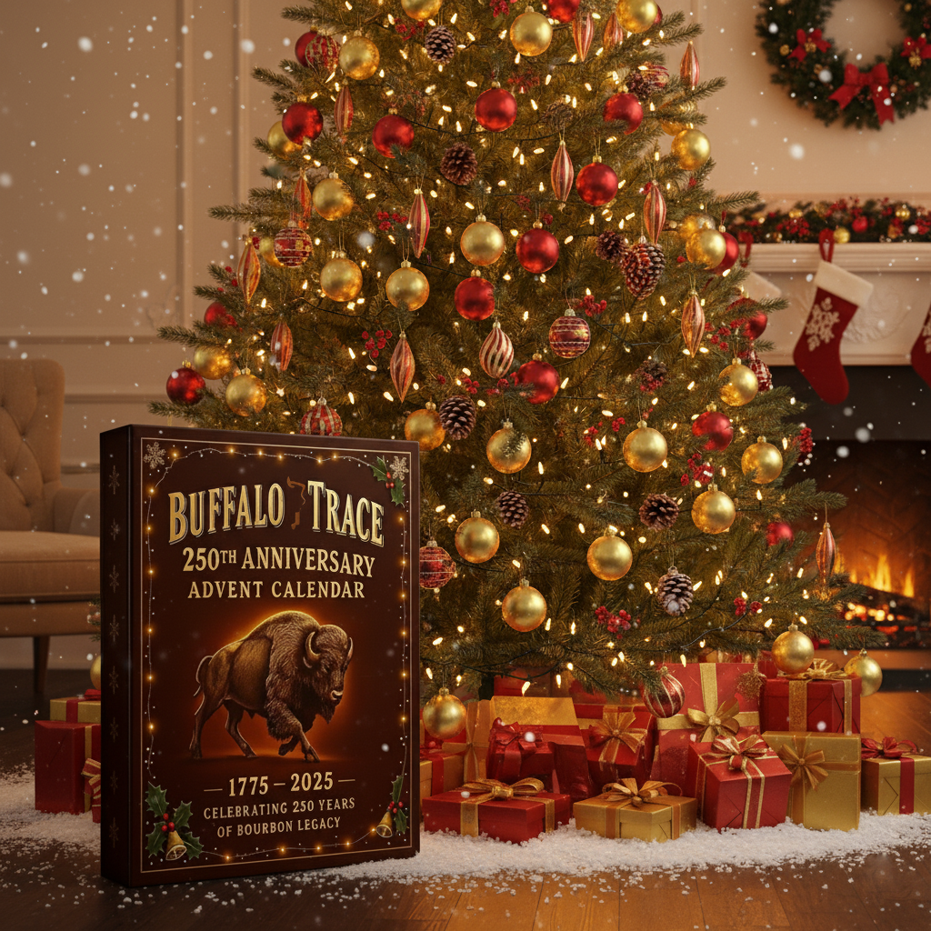 🥃🎄 2025 Mini Whiskey 3D Christmas Calendar Blind Box