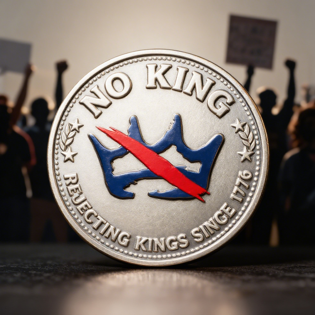 🇺🇸 No Kings. No Tyrants. No Thrones. — The Spirit of 1776, Forged in Metal
