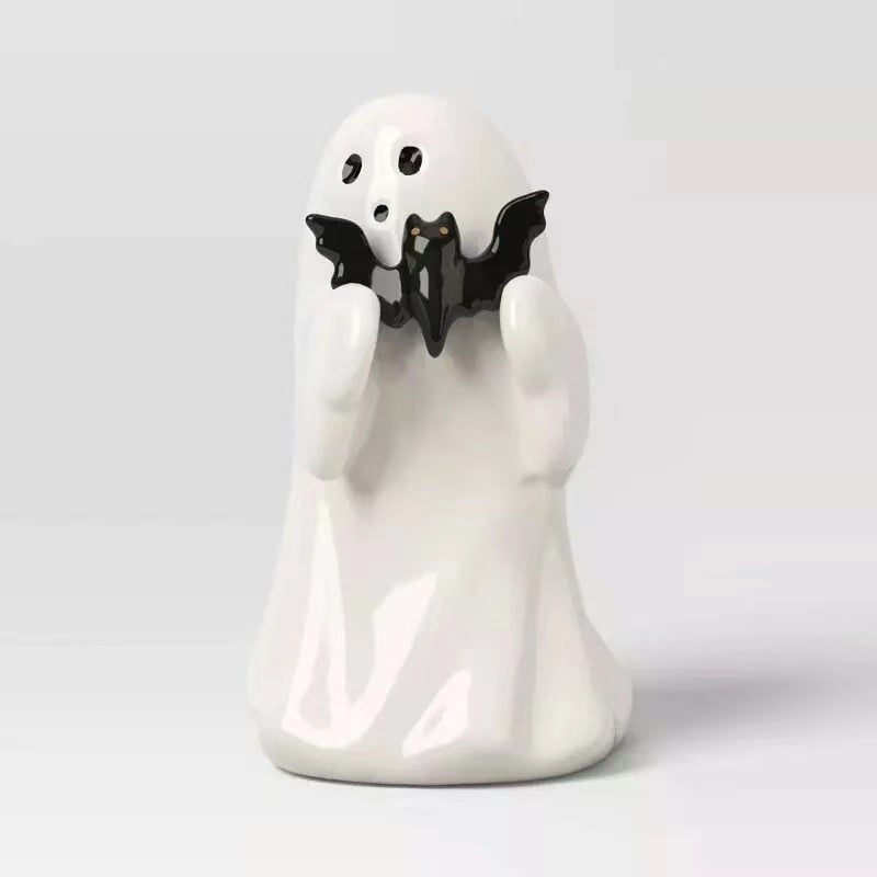 💥Halloween Chost Figurine - Spooky Resin Middle Finger Ghost Statue
