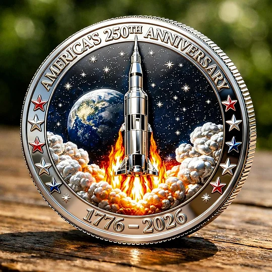 America’s 250th Anniversary Commemorative Coin (1776–2026)