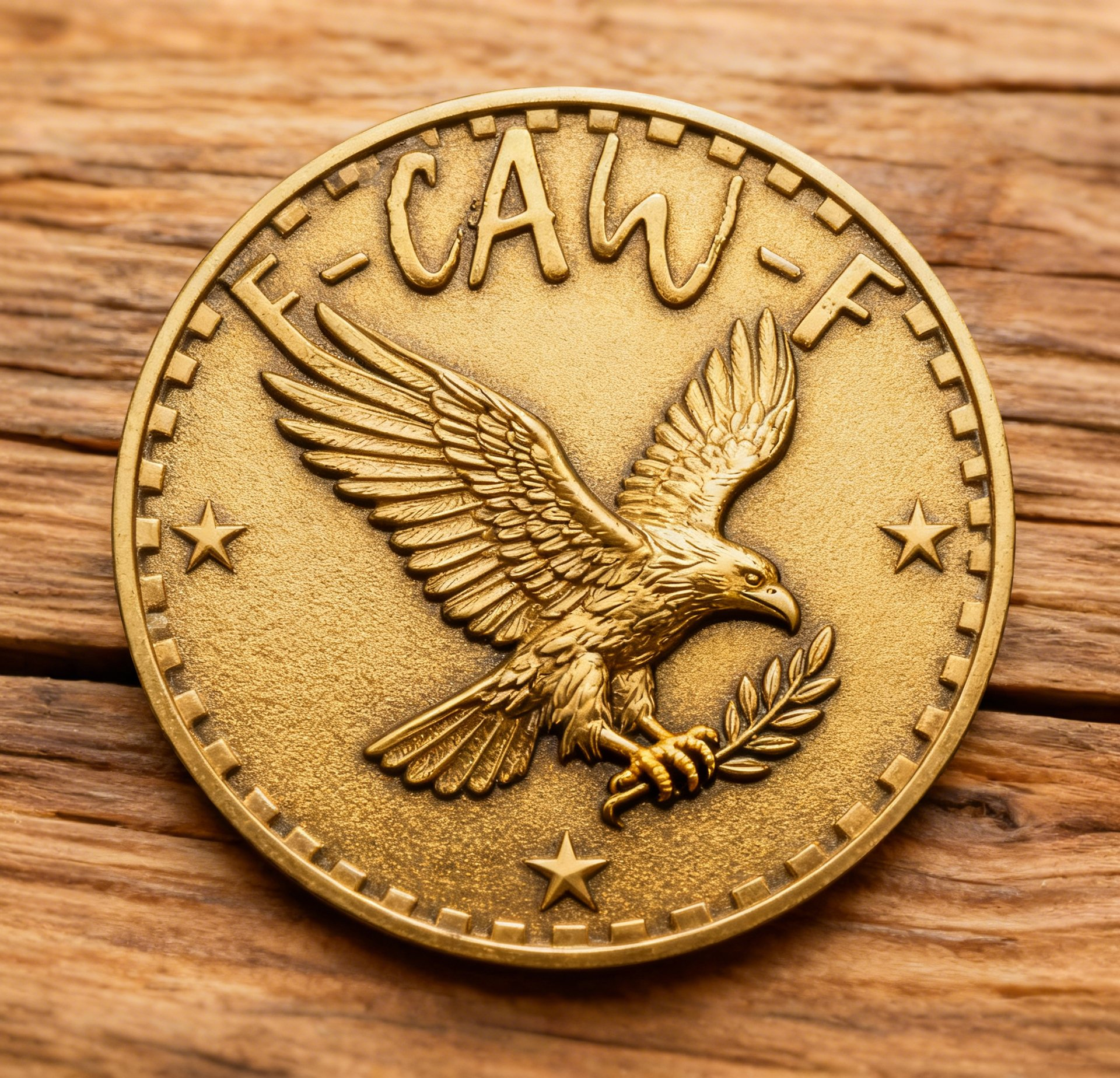 🔥 F-CAW-F Commemorative Coin — Defy the Ordinary